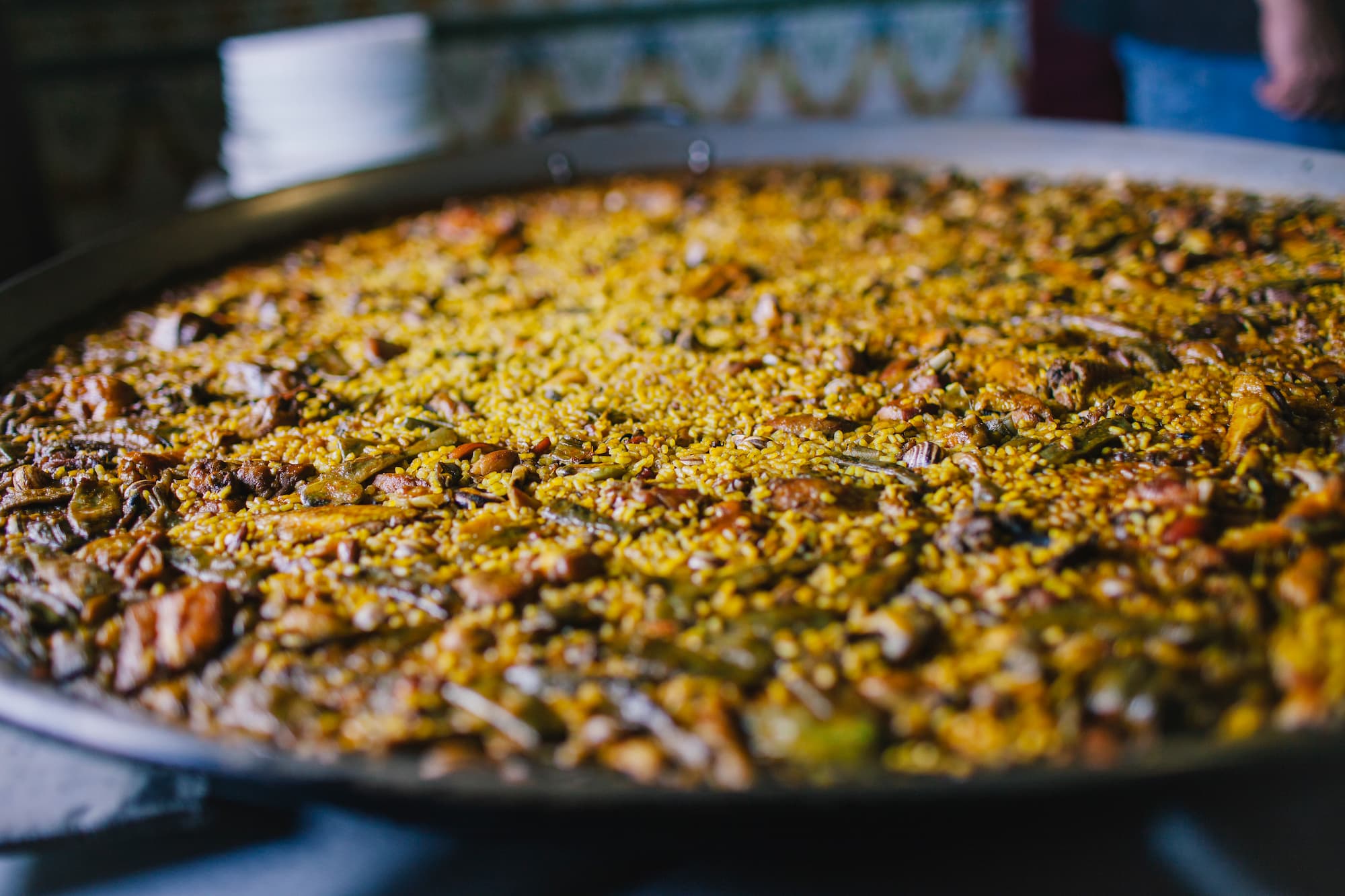Paella valenciana auténtica